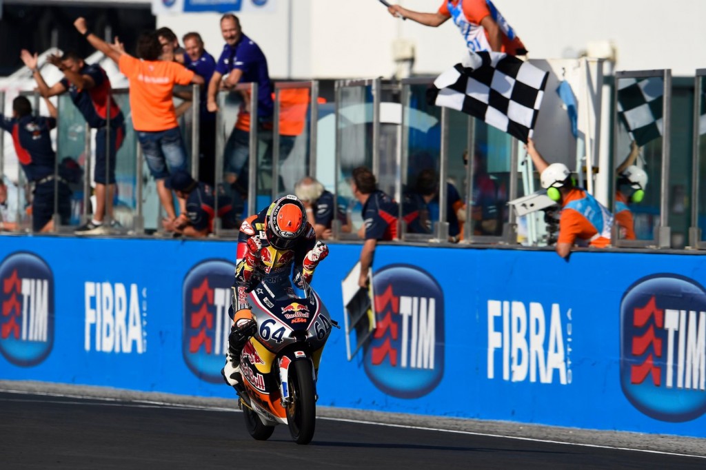 Bo Bendsneyder, Wins, Red Bull Rookies MotoGP Cup, San Marino MotoGP 2015